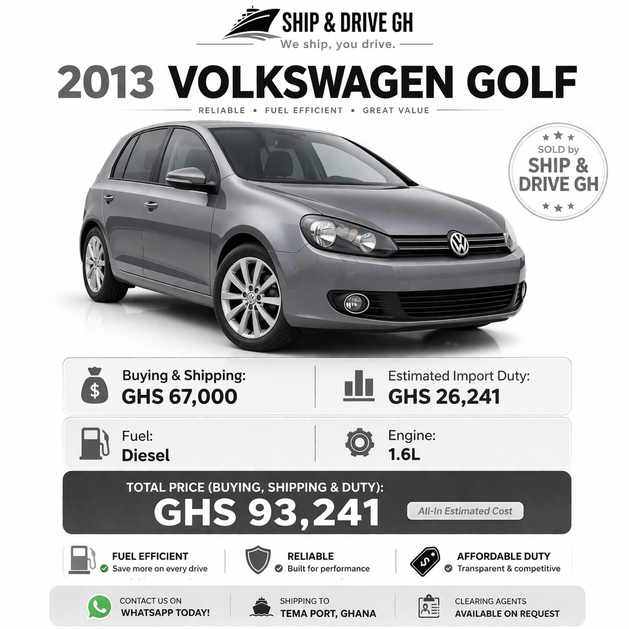 2016 Volkswagen Gold