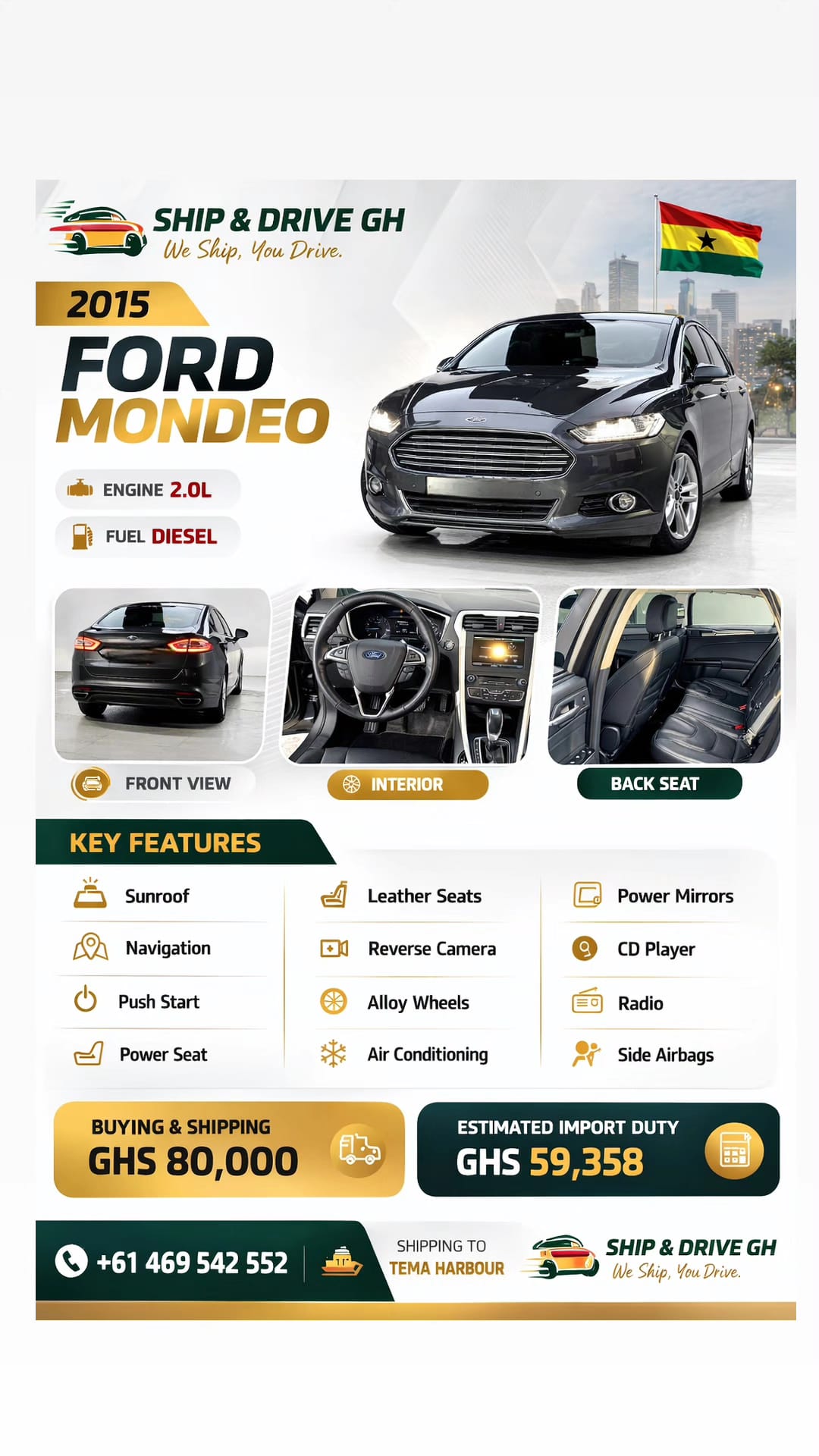 2015 Ford Mondeo